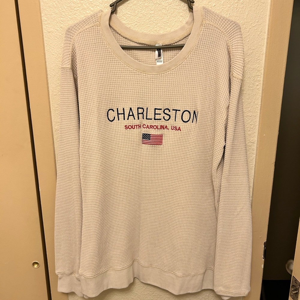 Embroidered Charleston Sweatshirt